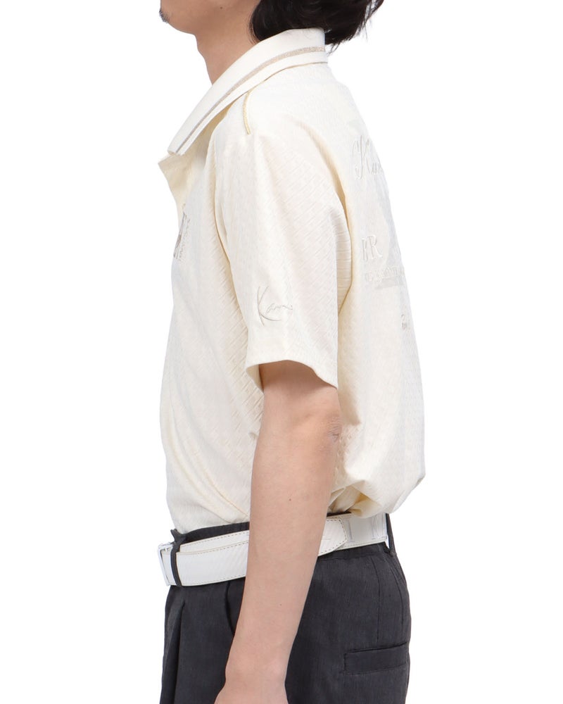 オフホワイト：173cm63kg(Lサイズ着用)