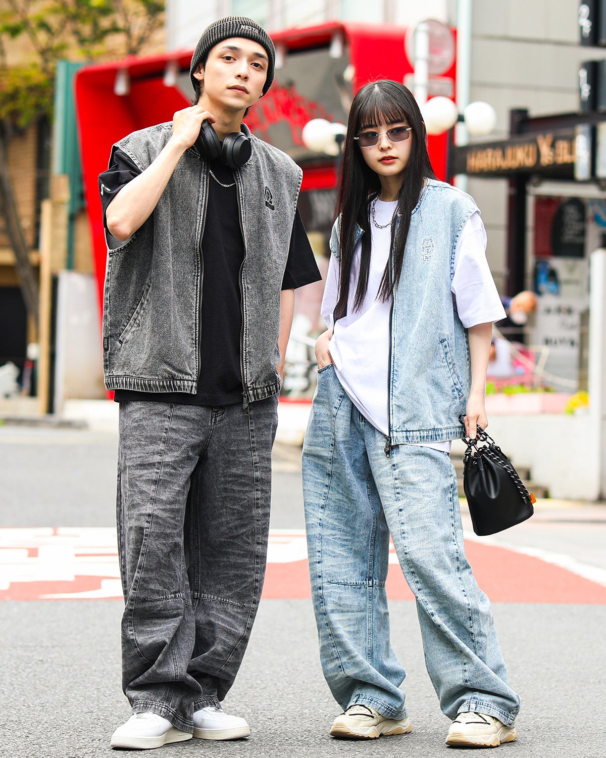 NESTA BRAND] アイコン Wジップ ケミカル デニム ベスト | PEET ONLINE