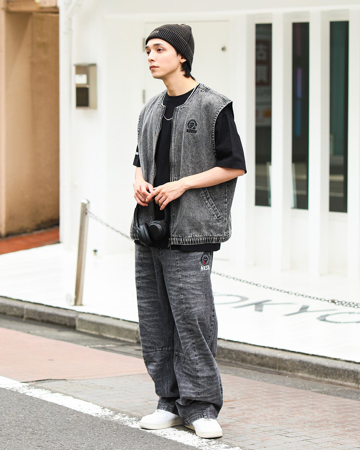 ブラック：175cm(Lサイズ着用)