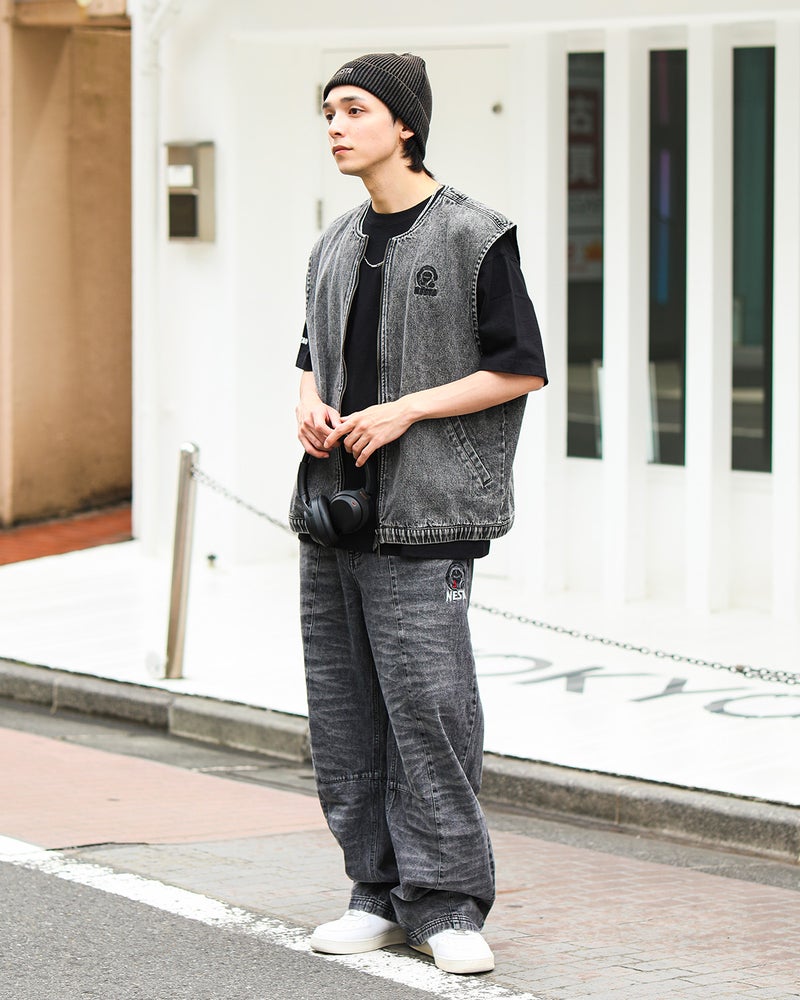 ブラック：175cm(Lサイズ着用)