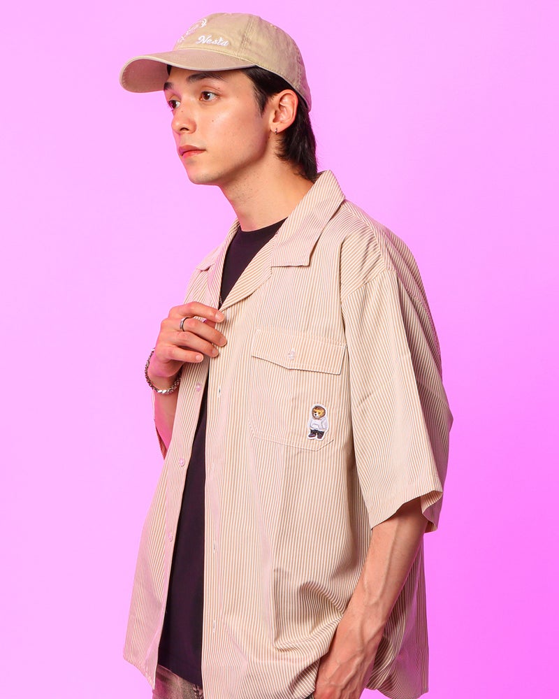 ベージュ：175cm(Lサイズ着用)