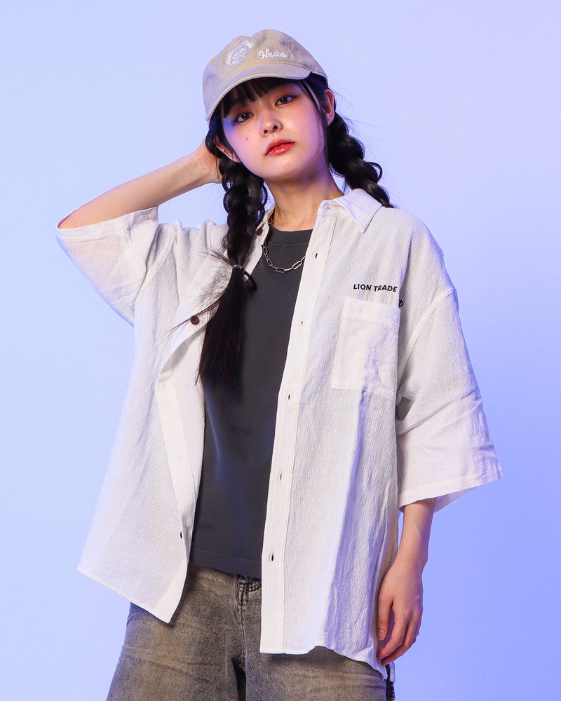 ホワイト：160cm(Lサイズ着用)