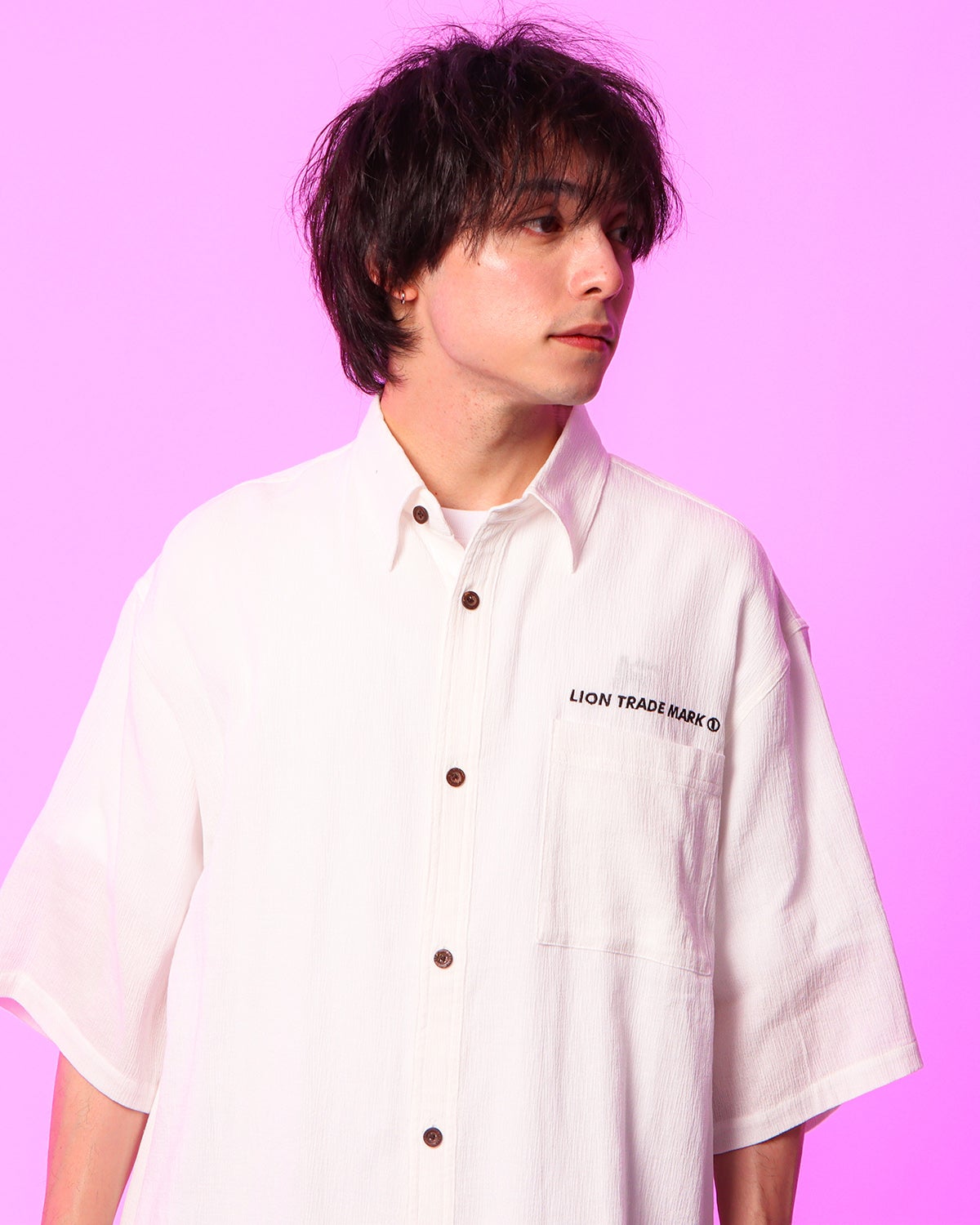 ホワイト：175cm(XLサイズ着用)