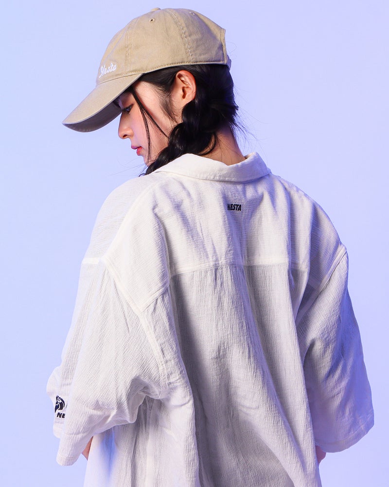 ホワイト：160cm(Lサイズ着用)
