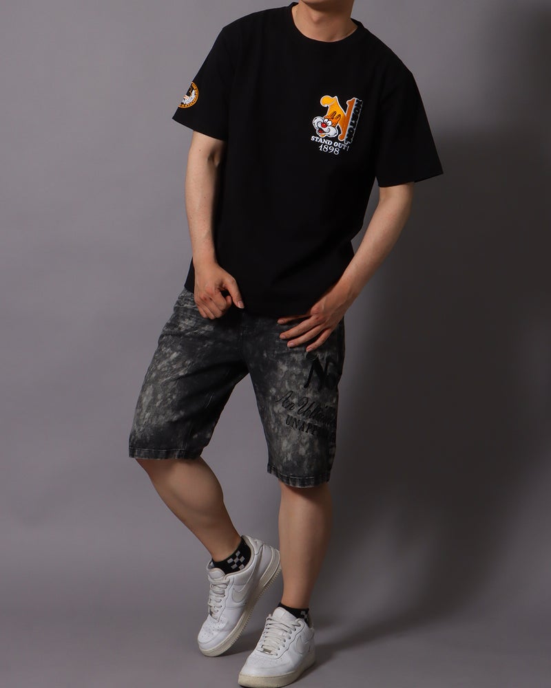 ブラック：178cm/75kg(Lサイズ着用)