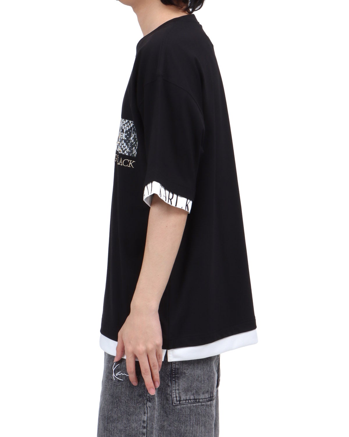 ブラック：173cm63kg(Lサイズ着用)