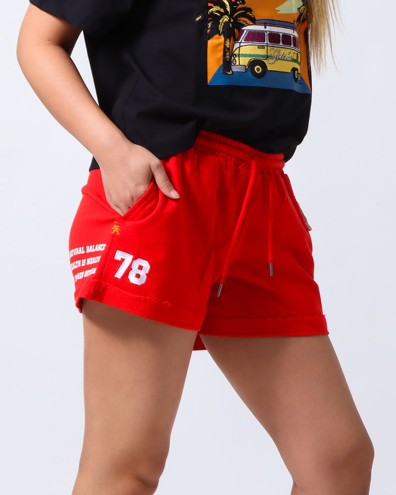レッド：167cm(Mサイズ着用)