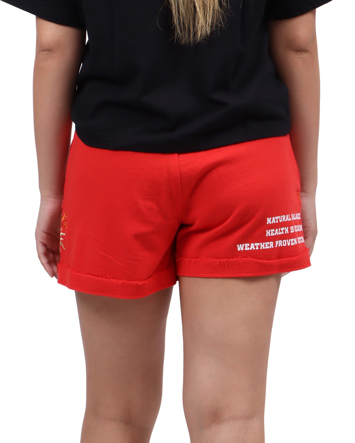 レッド：167cm(Mサイズ着用)