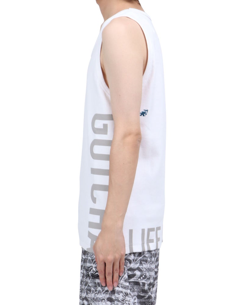 ホワイト：173cm63kg(Lサイズ着用)