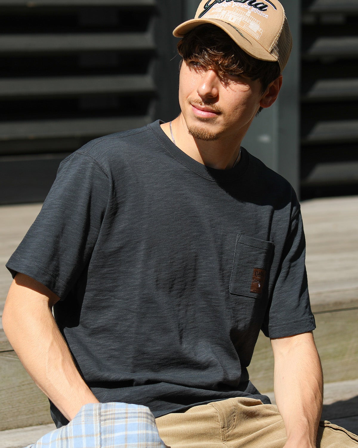 GOTCHA] デオドラント スラブ クルー ポケ T | PEET ONLINE STORE