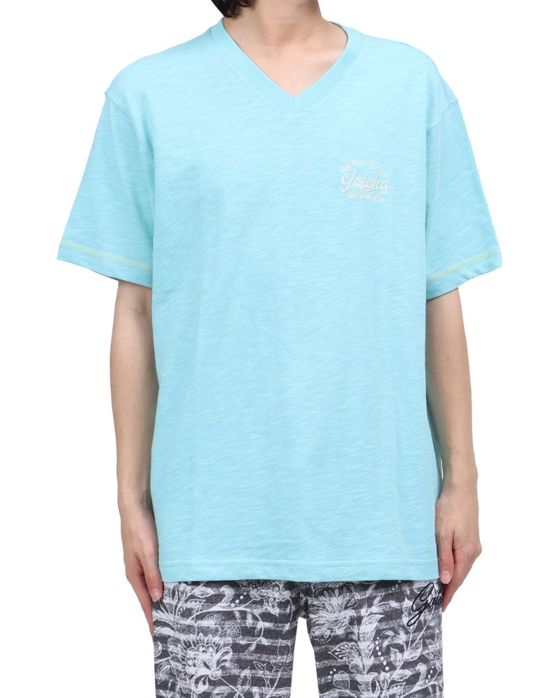 ターコイズ：173cm63kg(Lサイズ着用)