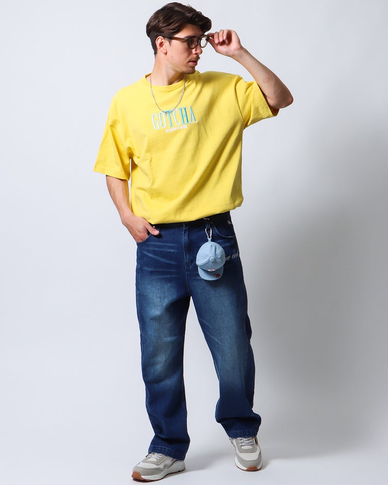 イエロー：180cm/70kg(Lサイズ着用)