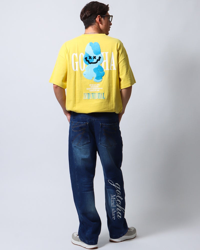 イエロー：180cm/70kg(Lサイズ着用)