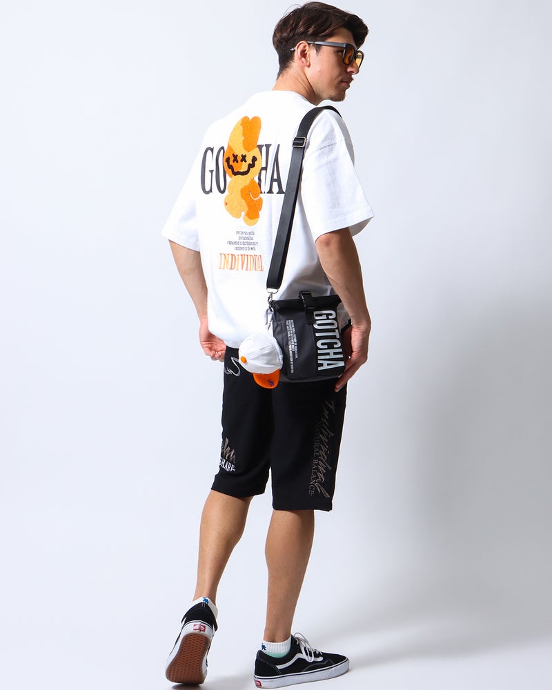ホワイト：180cm/70kg(Lサイズ着用)