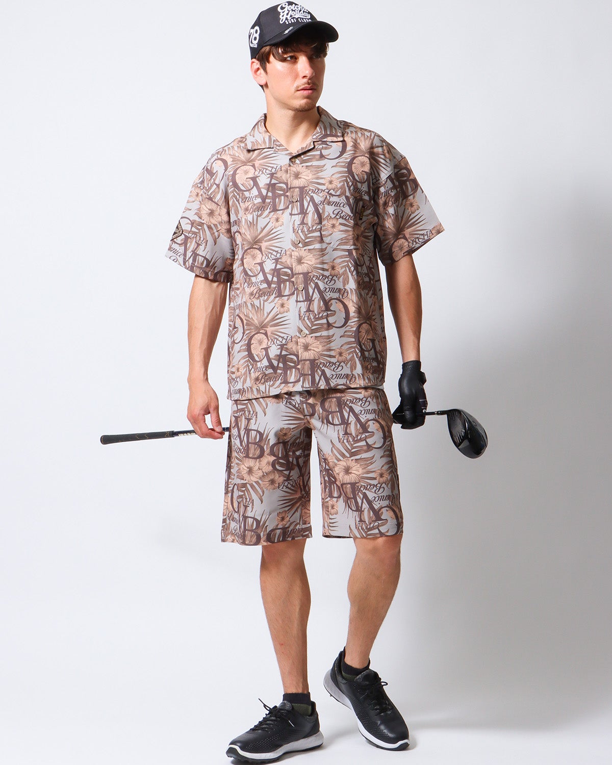 GOTCHA GOLF] ストレッチ リゾート ボタニカル ショーツ | PEET ONLINE