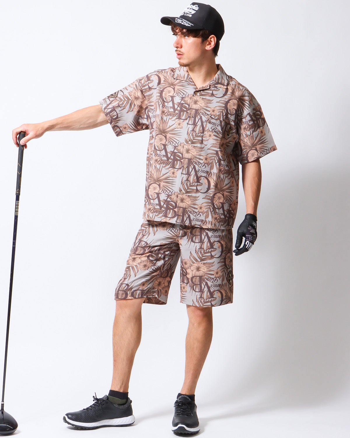 GOTCHA GOLF] ストレッチ リゾート ボタニカル ショーツ | PEET ONLINE