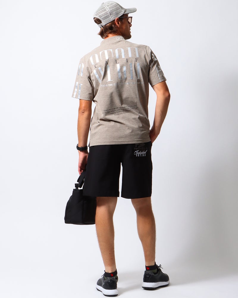 ベージュ：183cm/70kg(Lサイズ着用)