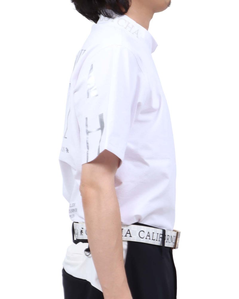 ホワイト：173cm63kg(Lサイズ着用)