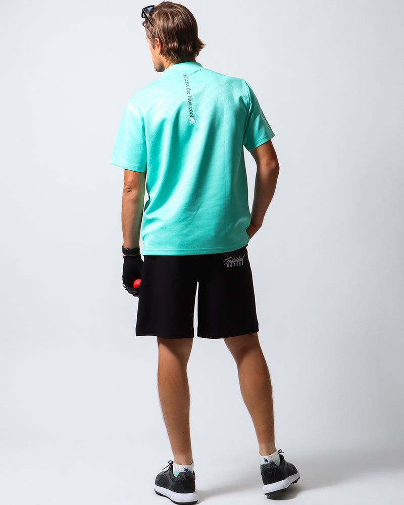 ミントグリーン：183cm/70kg(Lサイズ着用)