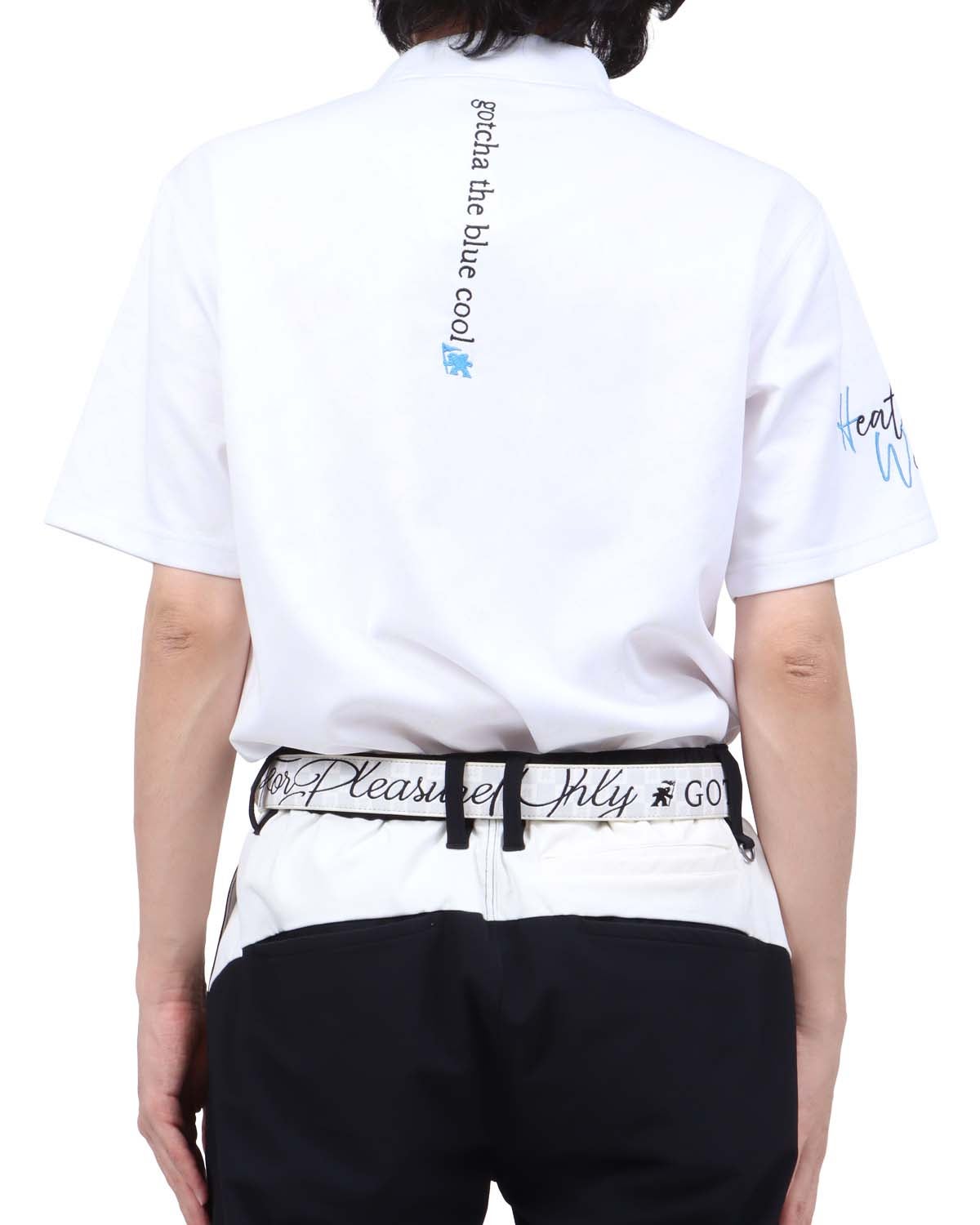 ホワイト：173cm63kg(Lサイズ着用)