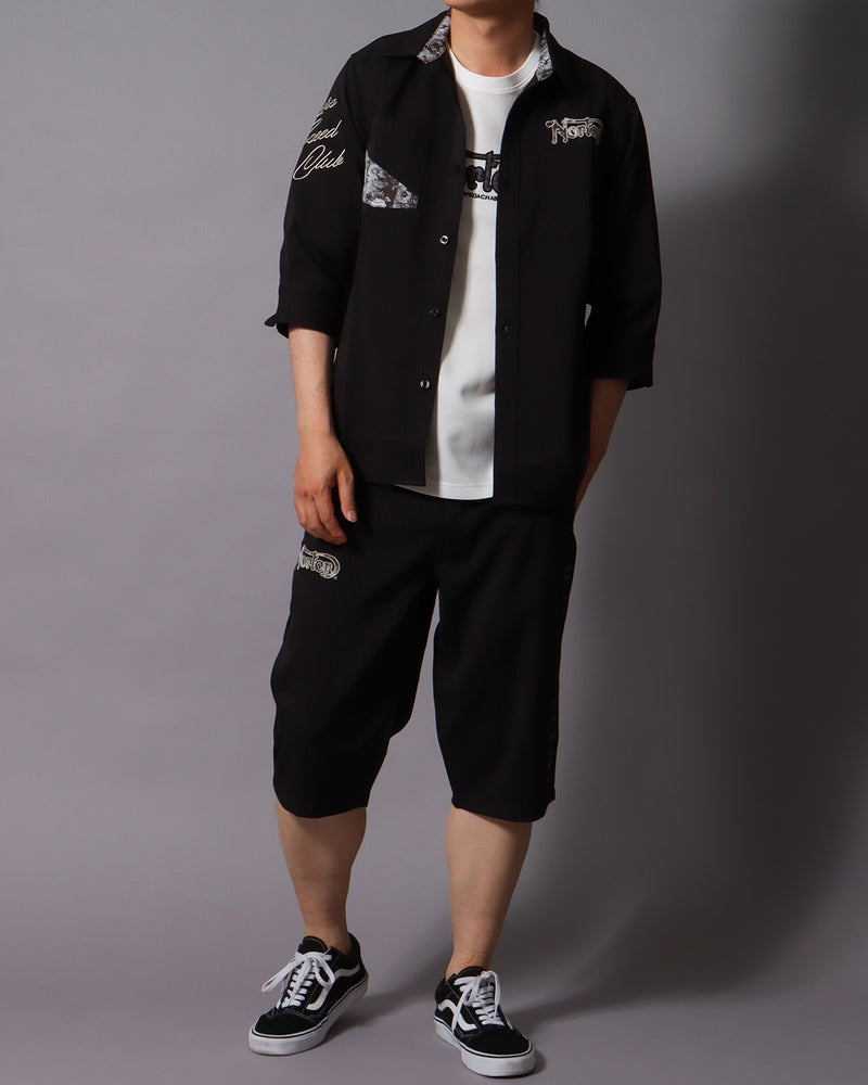 ブラック：178cm/75kg(Lサイズ着用)