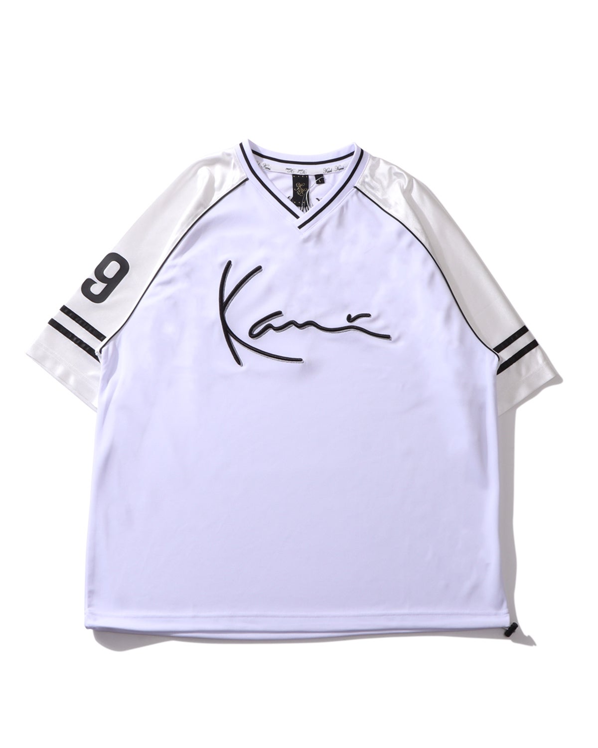 Karl Kani] SL シャイニー 袖切替 フットボール T | PEET ONLINE STORE