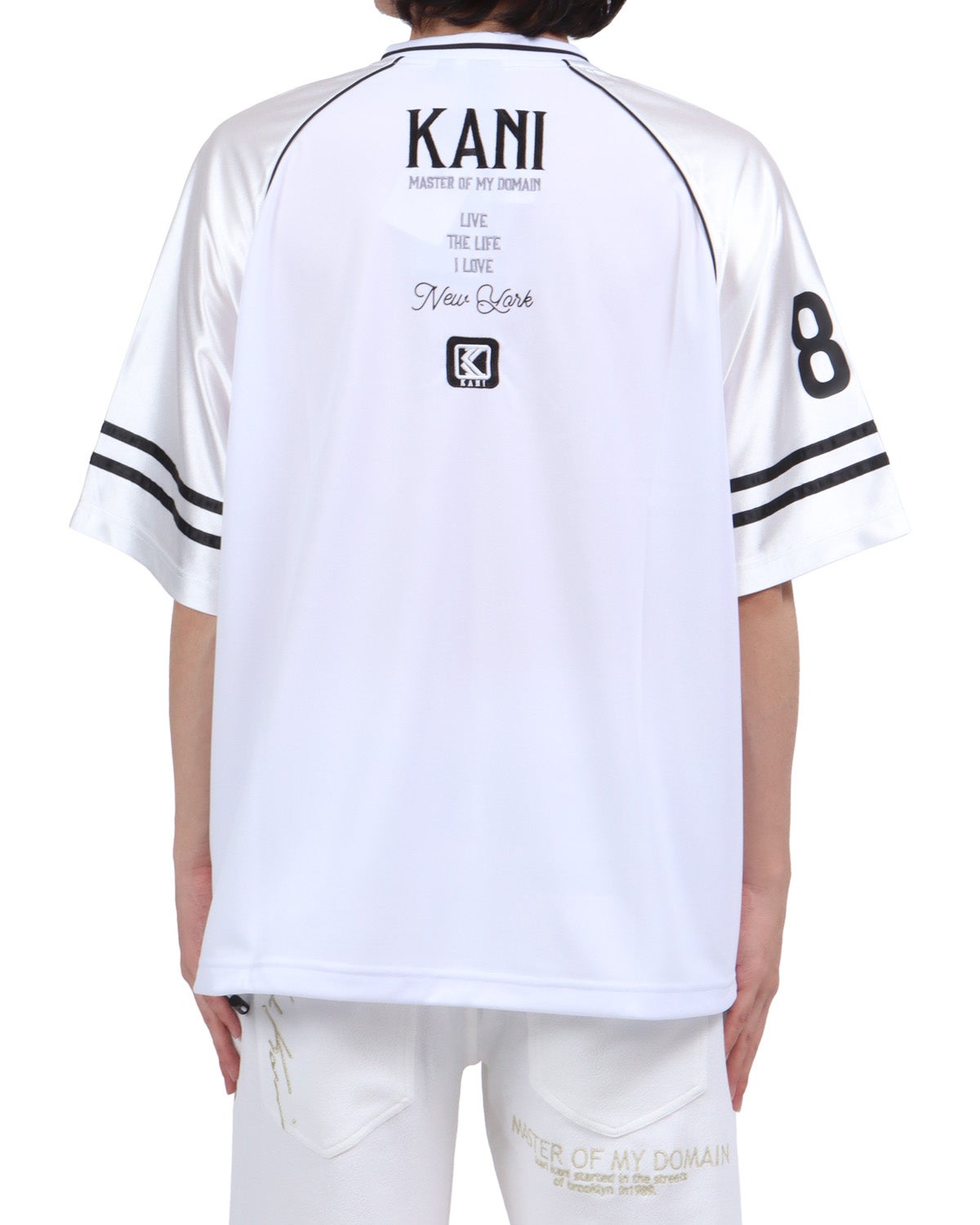 Karl Kani] SL シャイニー 袖切替 フットボール T | PEET ONLINE STORE