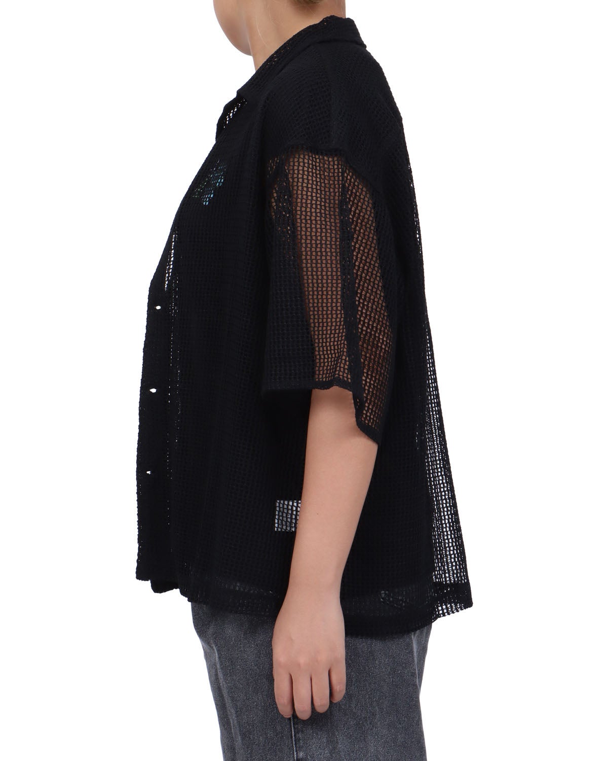 ブラック：167cm(Lサイズ着用)