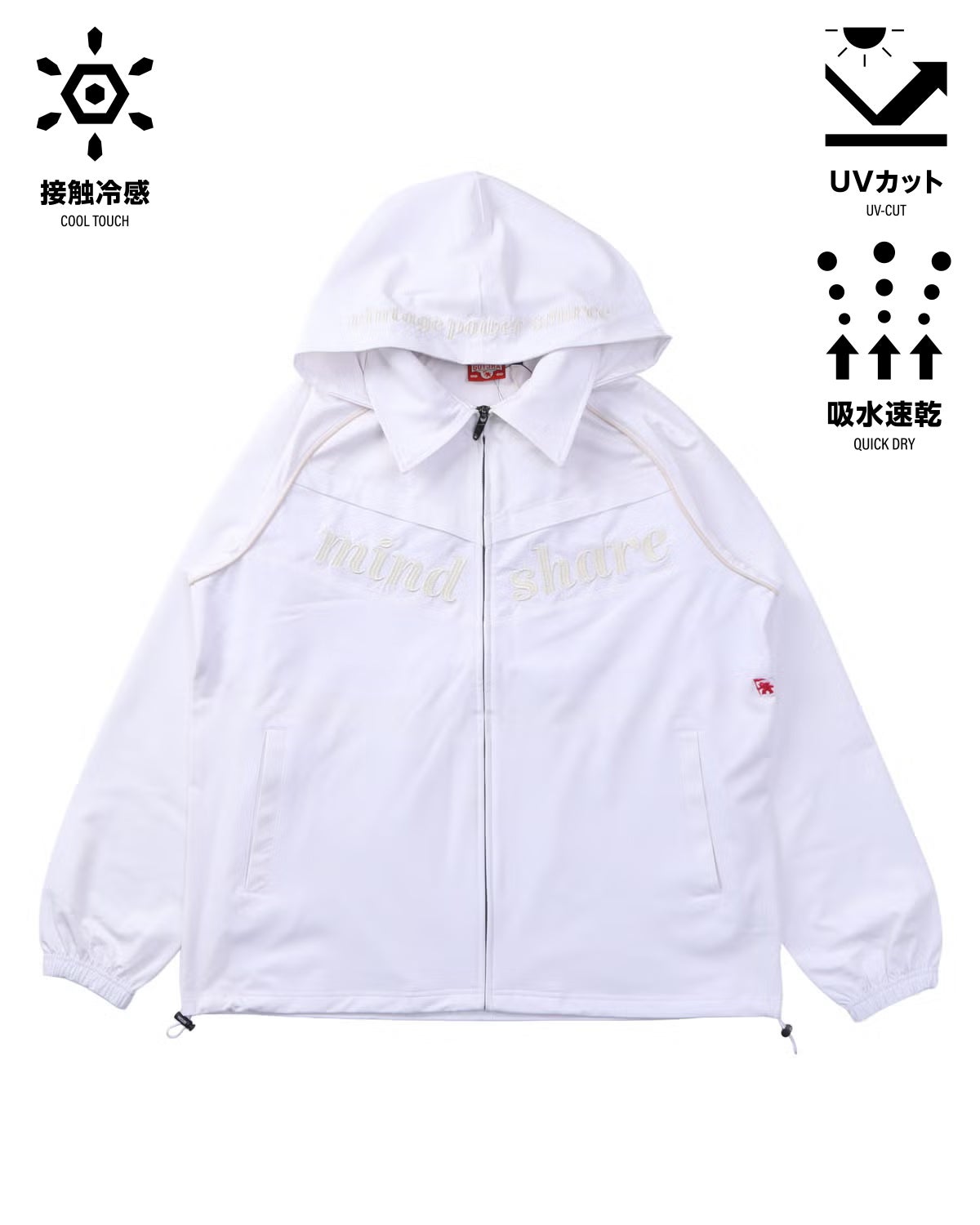 GOTCHA] ウィメンズ 多機能 ハイブリッド ジップパーカー | PEET