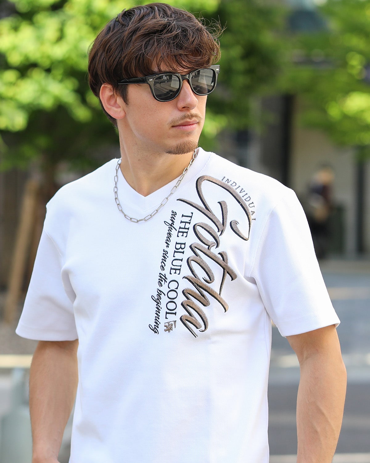 GOTCHA] 抗菌防臭 ラメ刺繍 テレコ Tシャツ | PEET ONLINE STORE