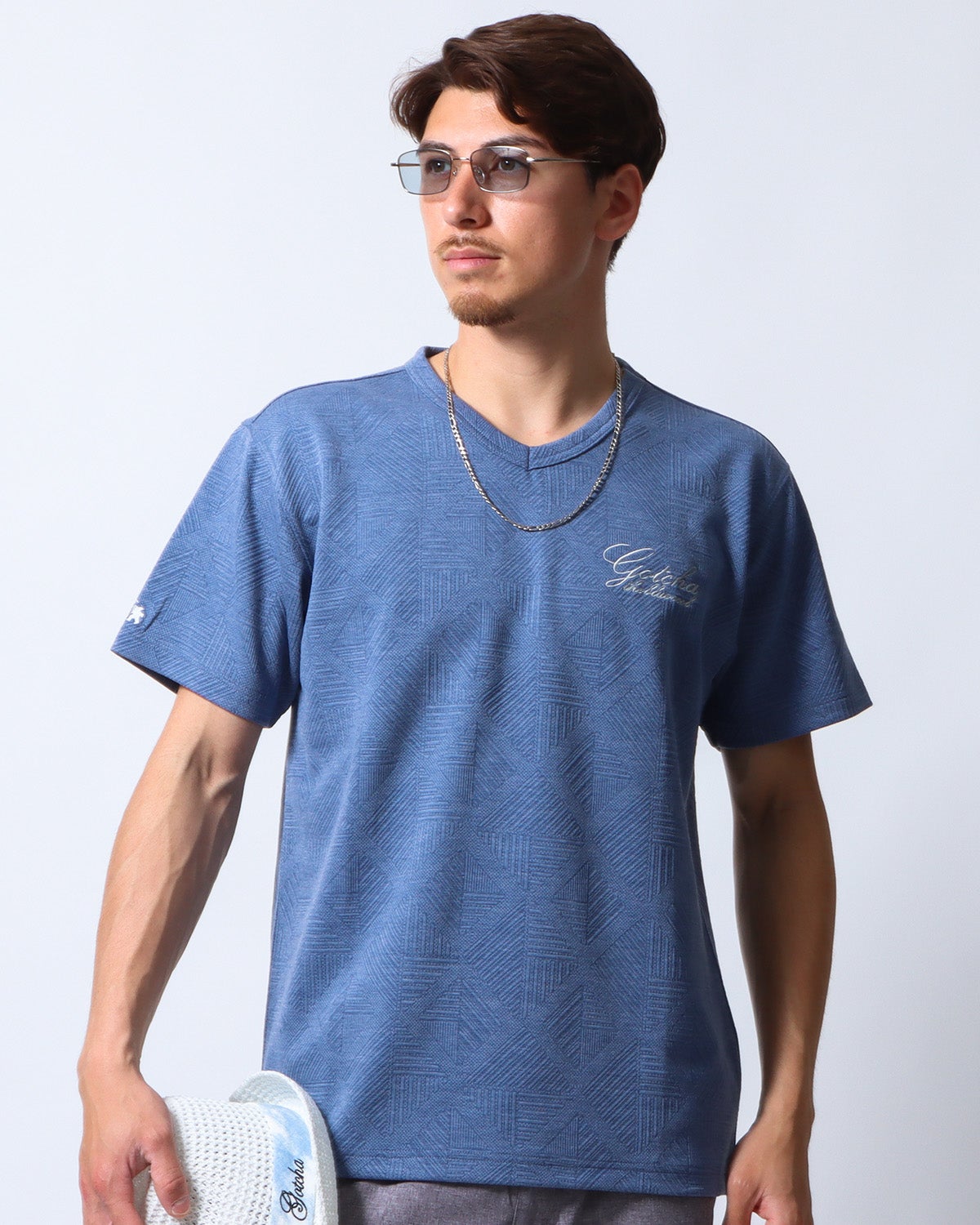 GOTCHA] ネイティブ ジャカード Vネック T | PEET ONLINE STORE