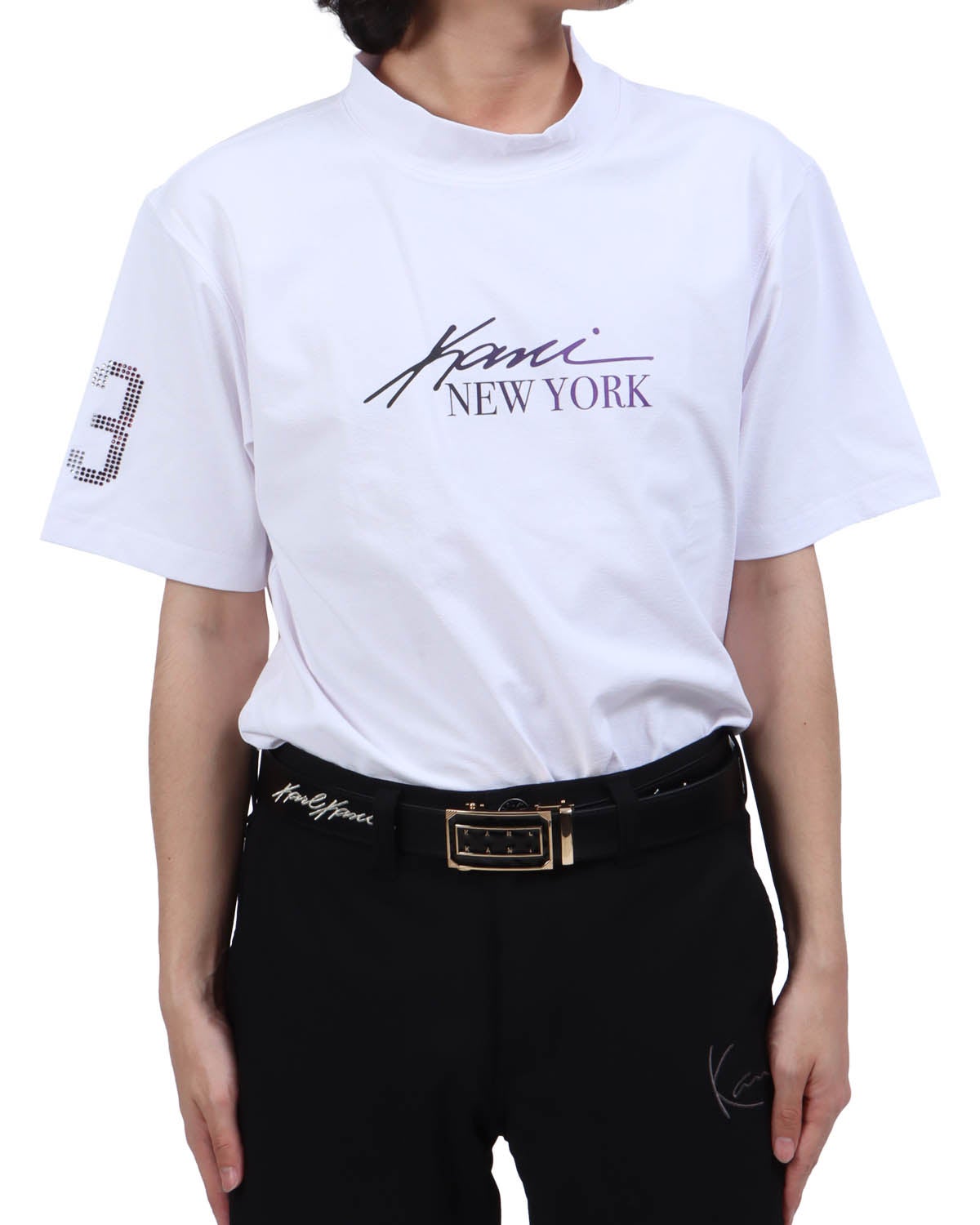 Karl Kani GOLF] マルチ機能 遮熱 グラデロゴ ハイネック T | PEET