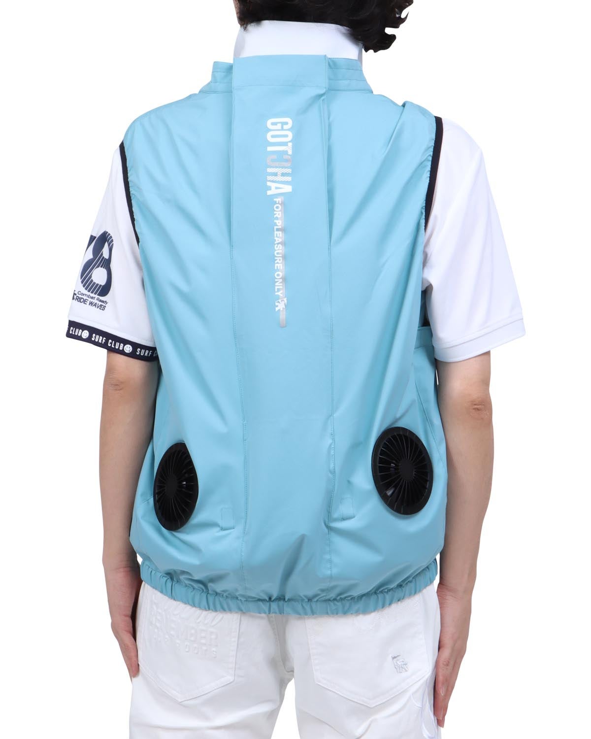 ターコイズ：173cm63kg(Lサイズ着用)