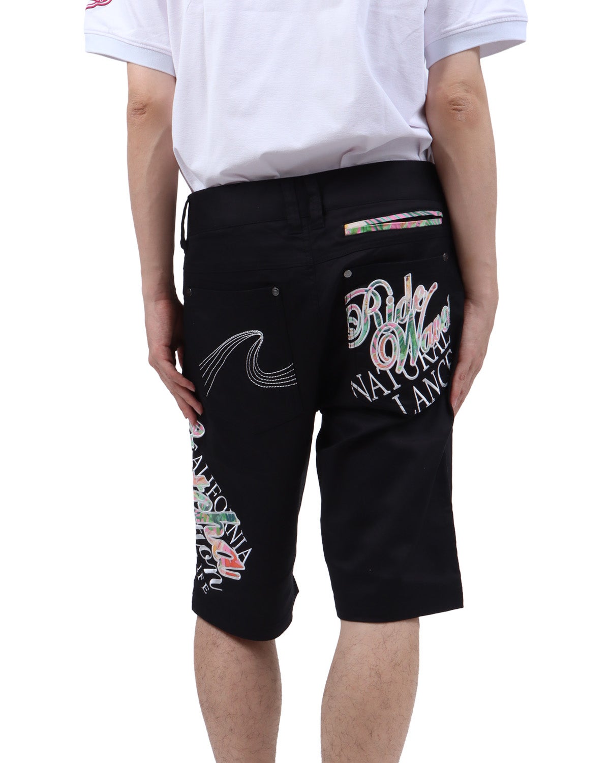 ブラック：173cm63kg(Lサイズ着用)