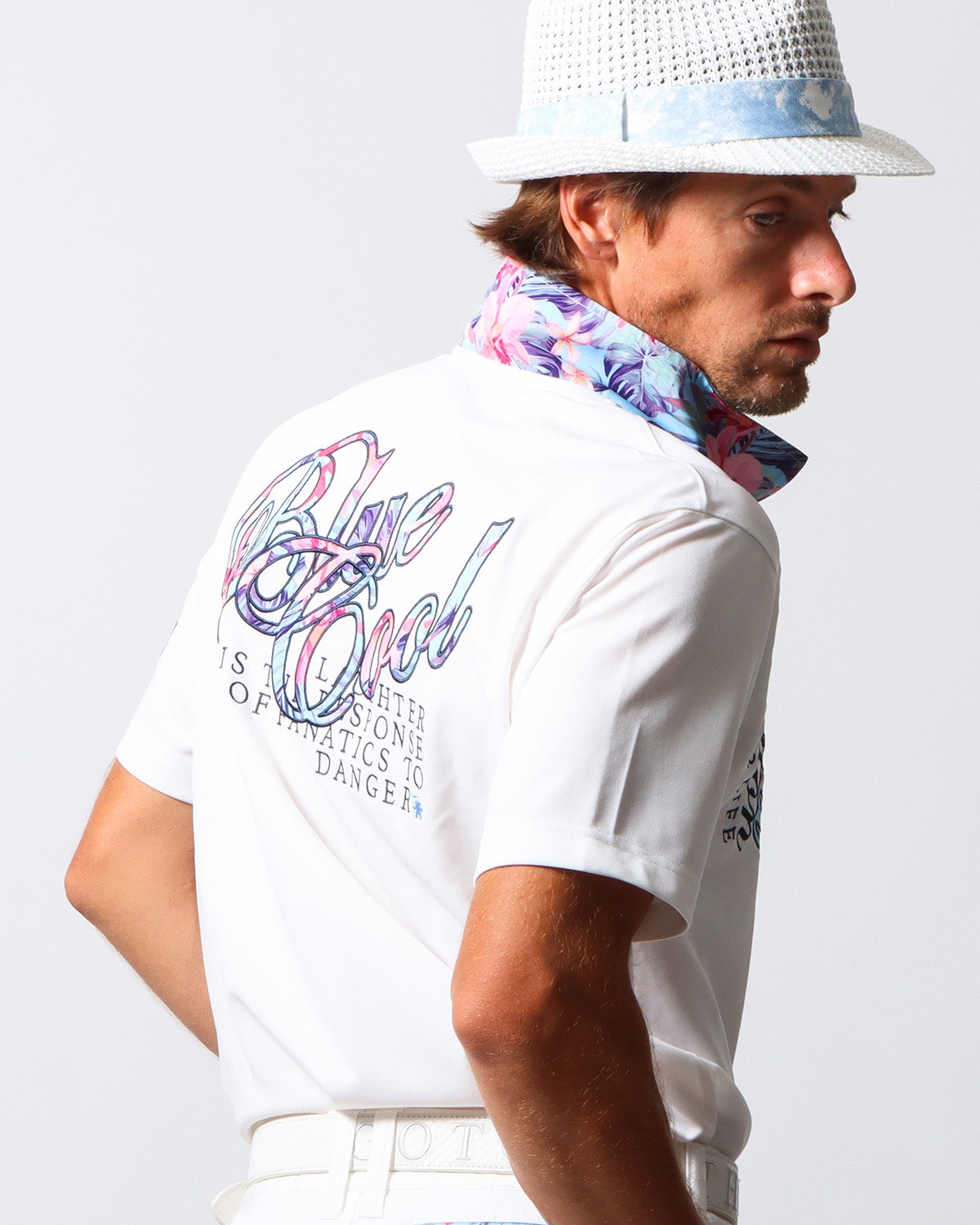 GOTCHA GOLF] ドライ ボタニカルロゴ ポロ | PEET ONLINE STORE