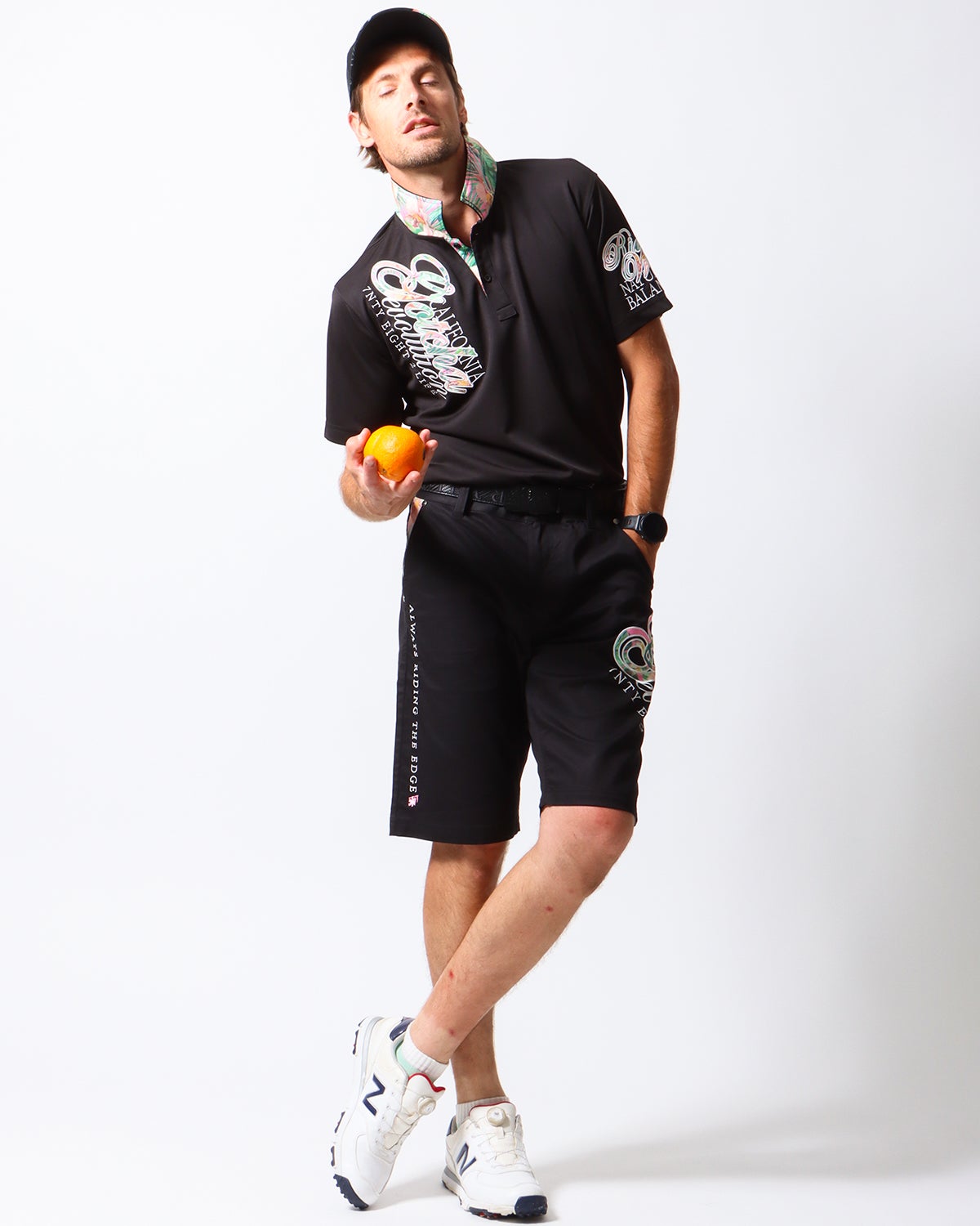 GOTCHA GOLF] ドライ ボタニカルロゴ ポロ | PEET ONLINE STORE