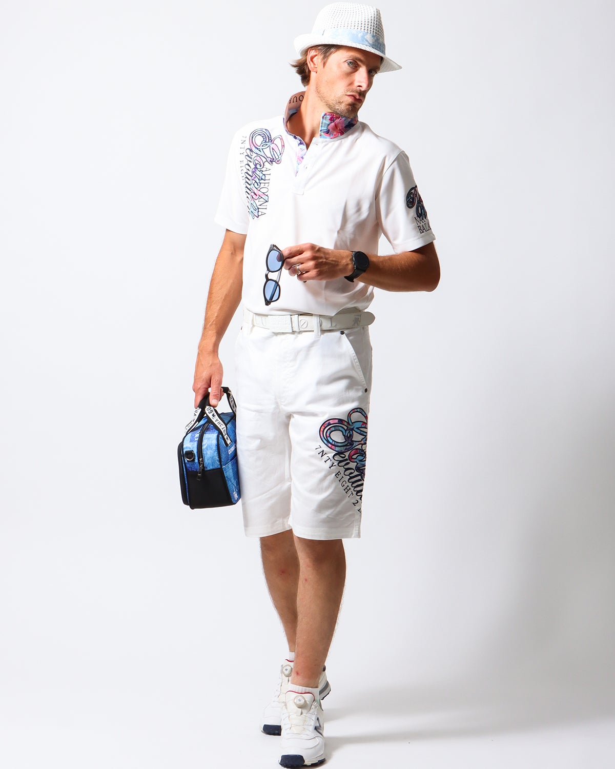 GOTCHA GOLF] ドライ ボタニカルロゴ ポロ | PEET ONLINE STORE