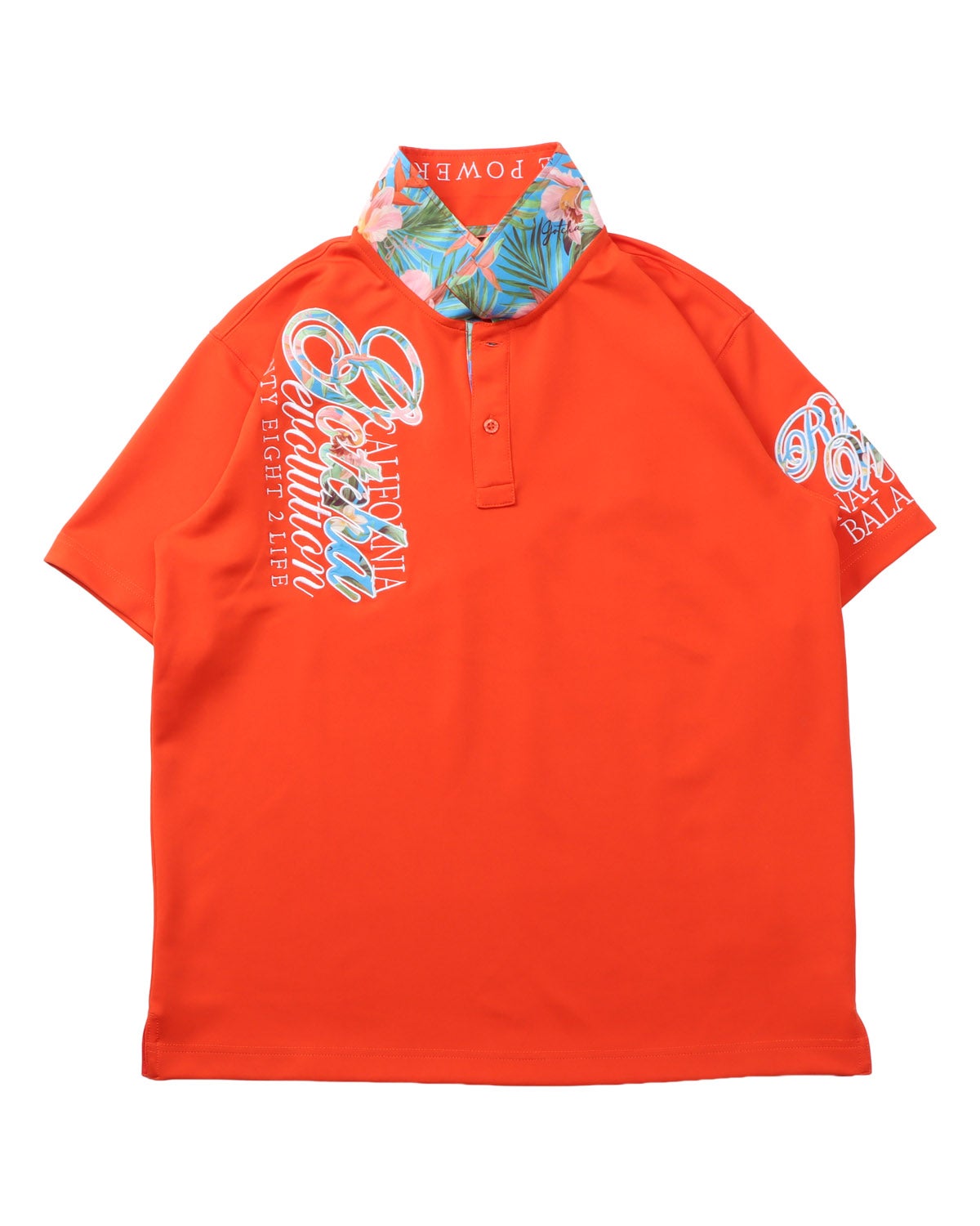 GOTCHA GOLF] ドライ ボタニカルロゴ ポロ | PEET ONLINE STORE