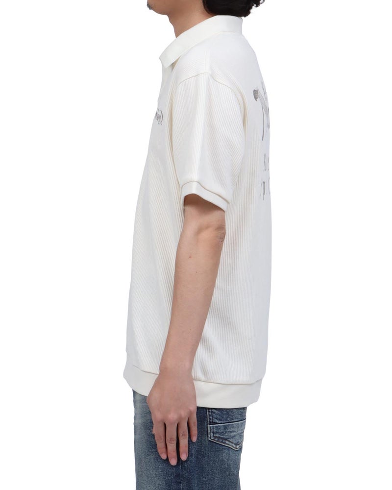 ホワイト：173cm63kg(Lサイズ着用)