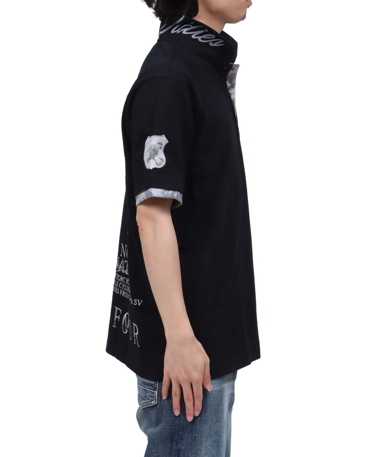 ブラック：173cm63kg(Lサイズ着用)