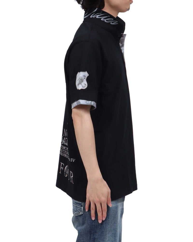 ブラック：173cm63kg(Lサイズ着用)