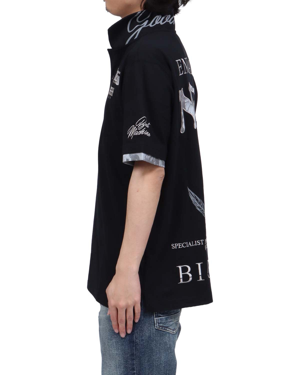 ブラック：173cm63kg(Lサイズ着用)