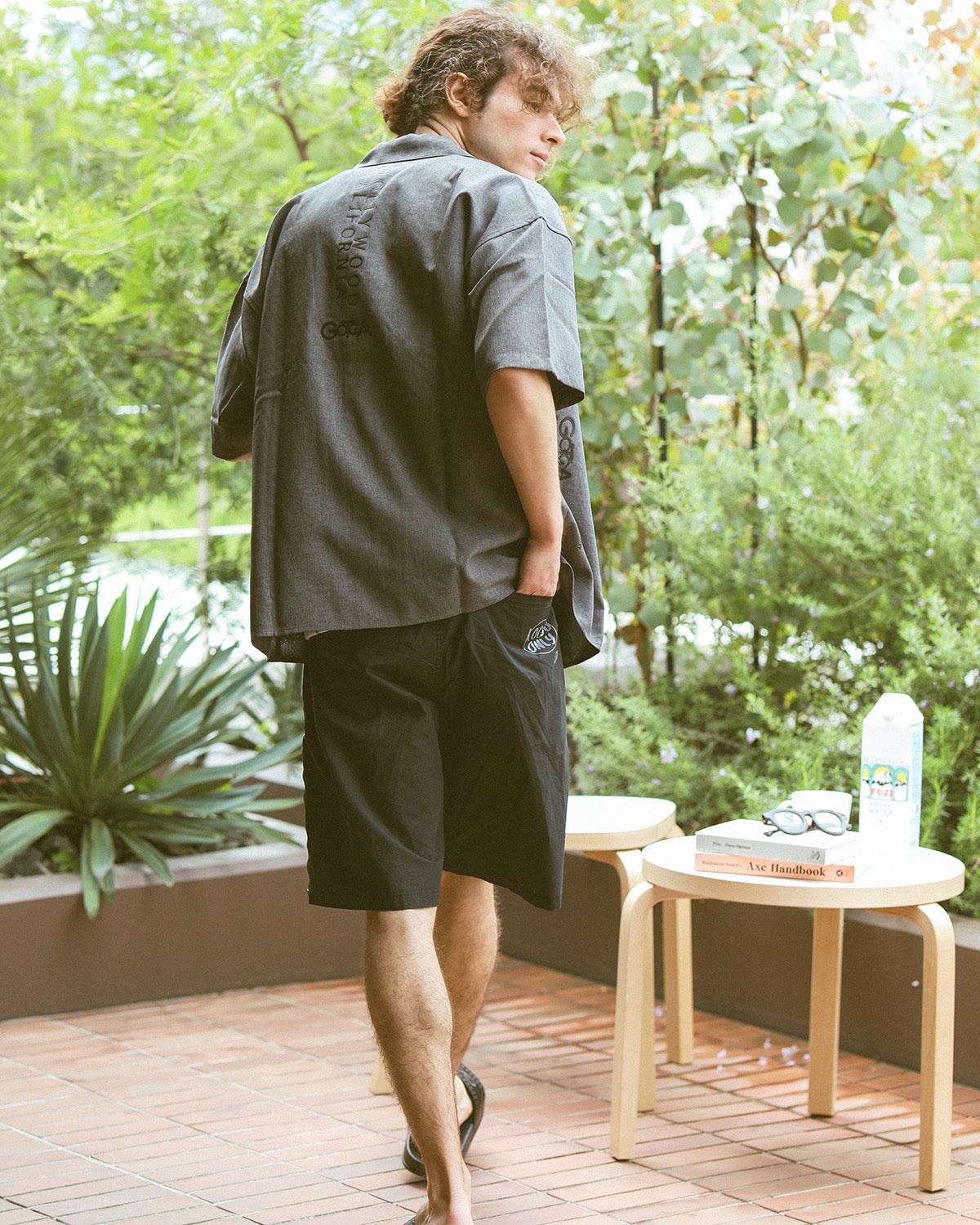 ブラック：175cm/66kg(Lサイズ着用)