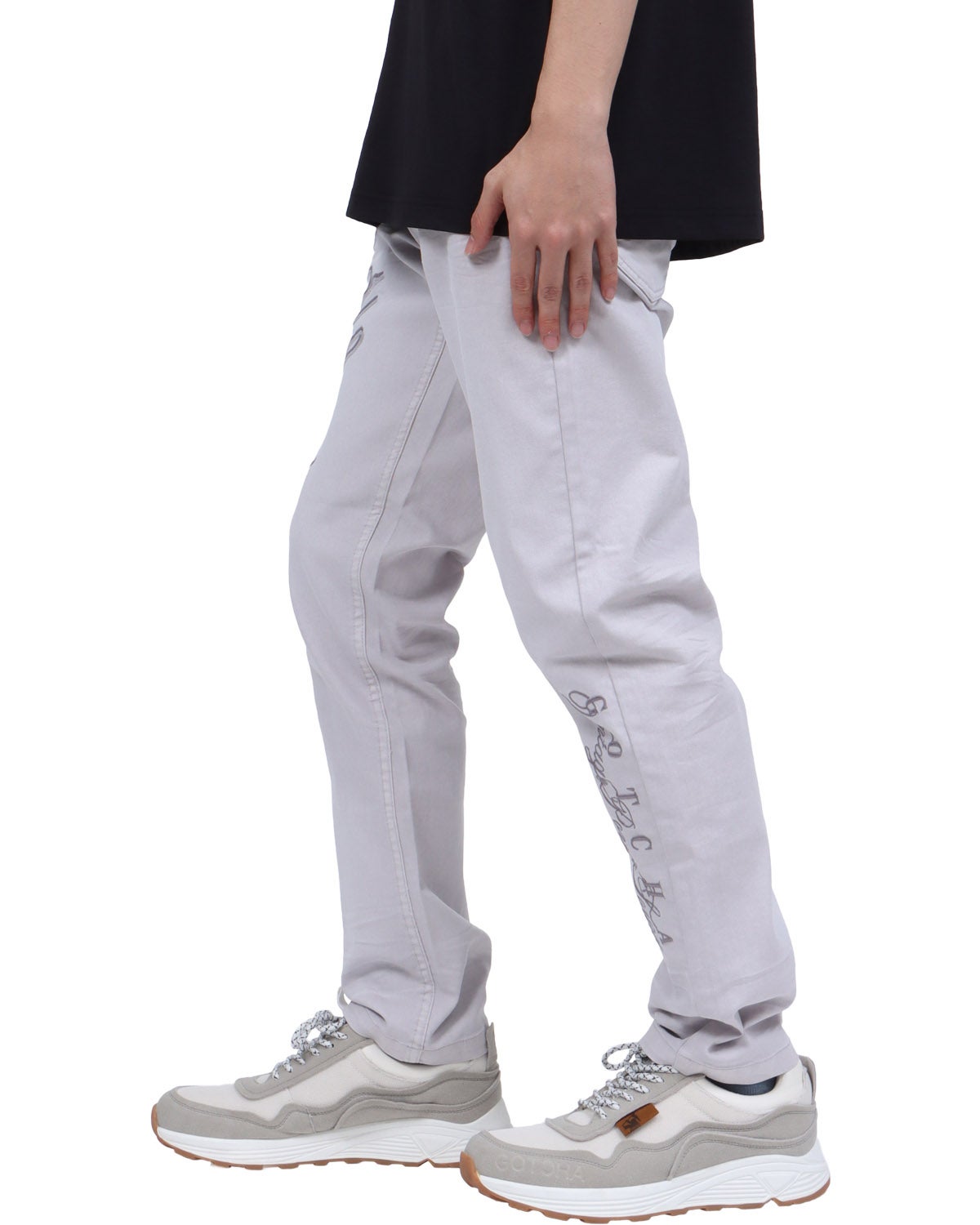 ライトグレー：173cm63kg(Mサイズ着用)