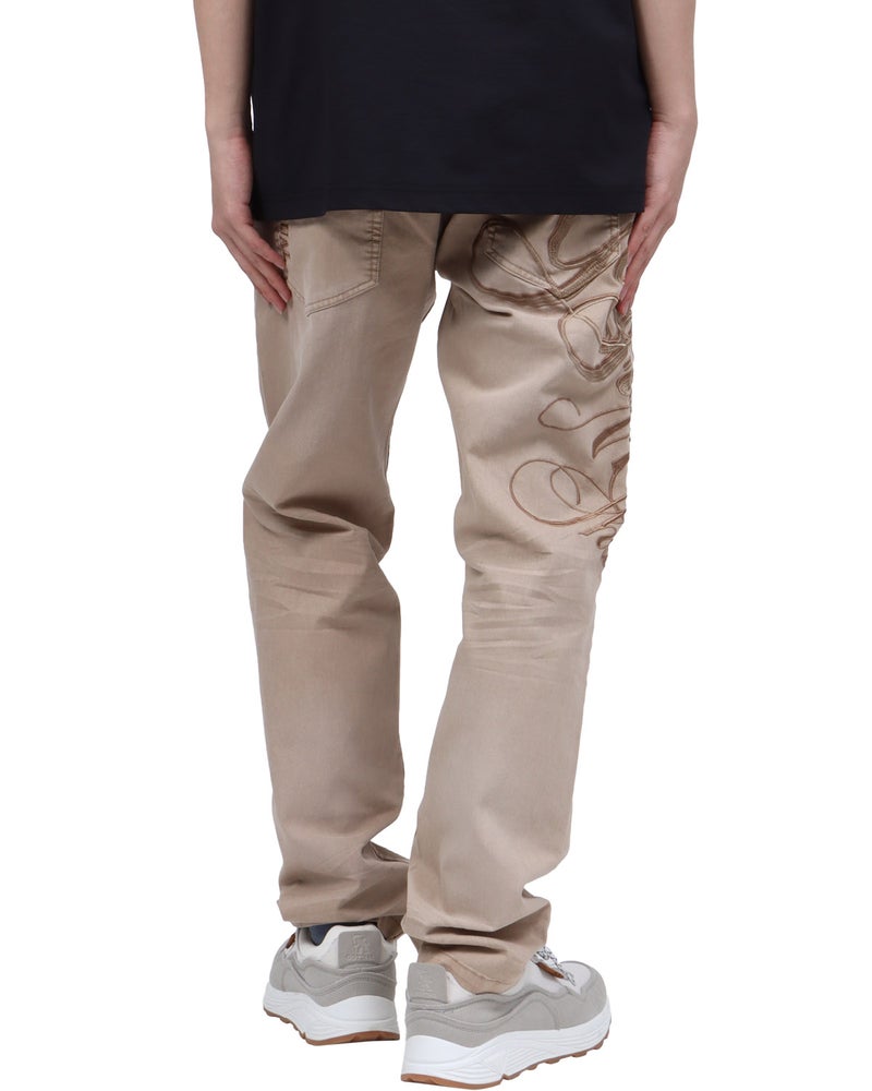 ベージュ：173cm63kg(Lサイズ着用)