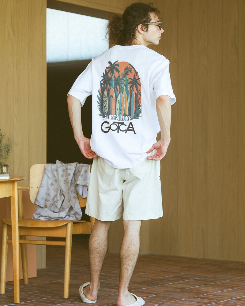 ホワイト：175cm/66kg(XLサイズ着用)