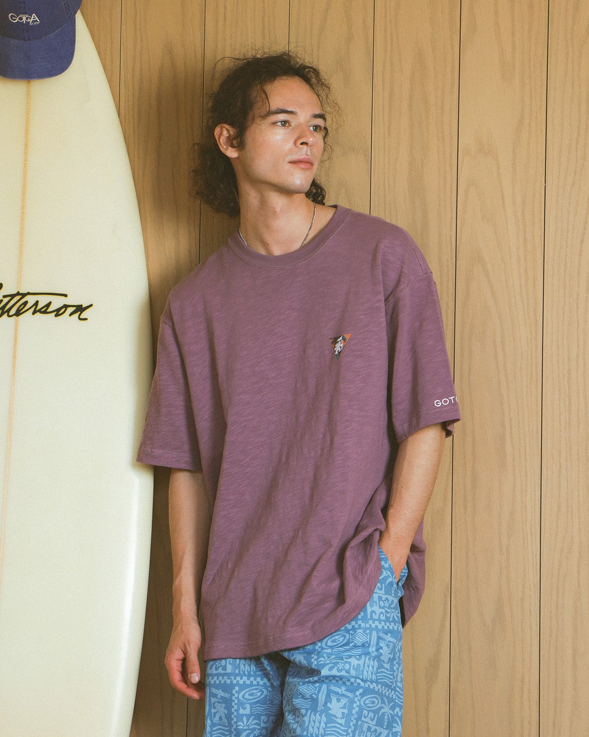 ピンク：175cm/66kg(XLサイズ着用)