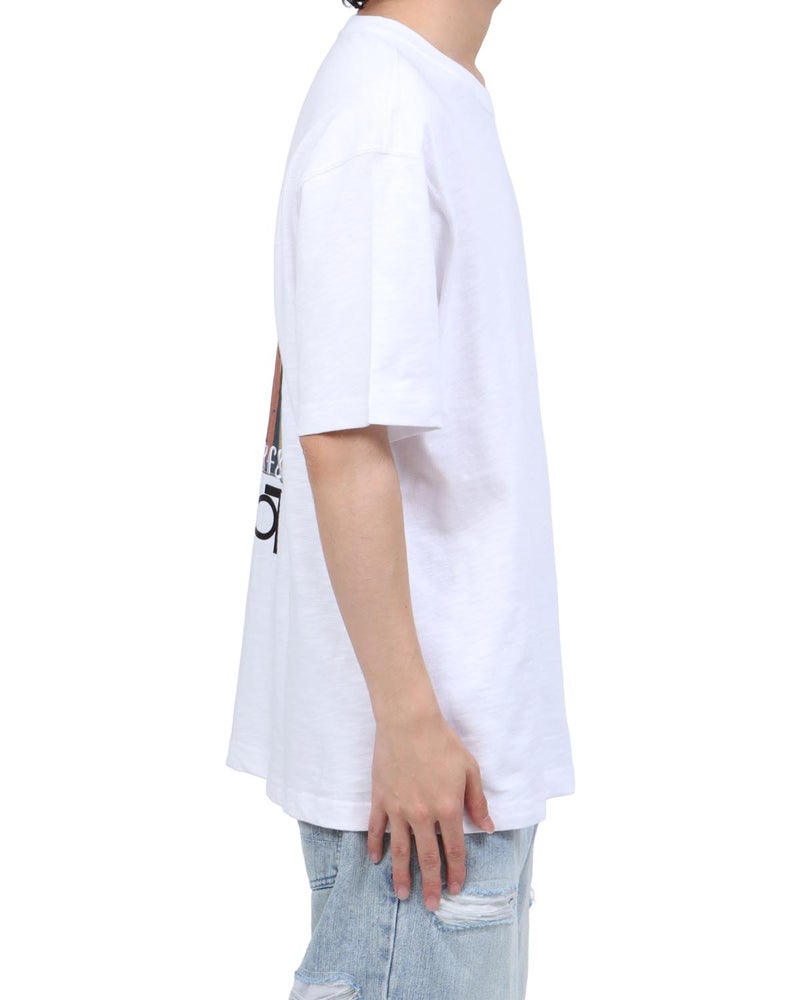 ホワイト：173cm63kg(Lサイズ着用)