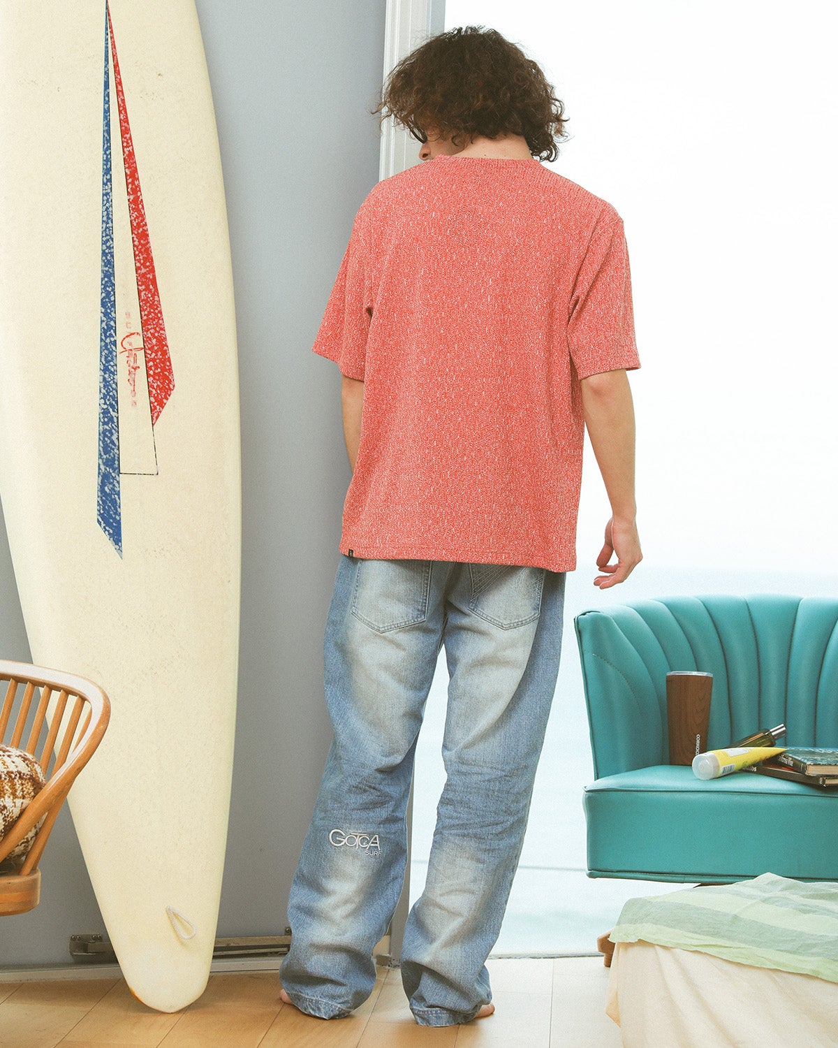 オレンジ：175cm/66kg(XLサイズ着用)