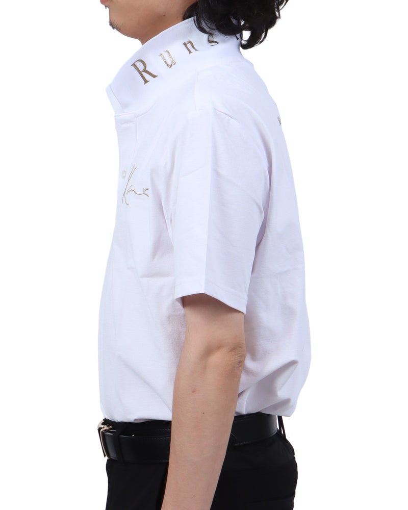 ホワイト：173cm63kg(Lサイズ着用)